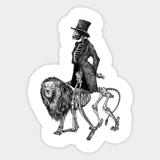 a gentleman Sticker